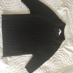 Black Everlane crop top